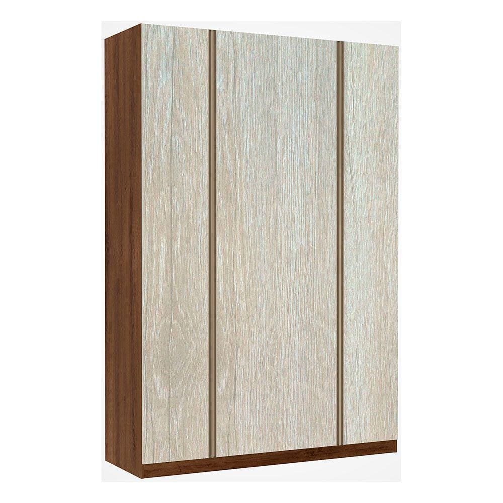 Guarda Roupa 4 Portas 3 Gavetas 159 cm Prime Luciane Móveis