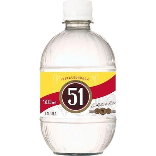 Cachaça 51 Pirassununga Garrafa 500ml