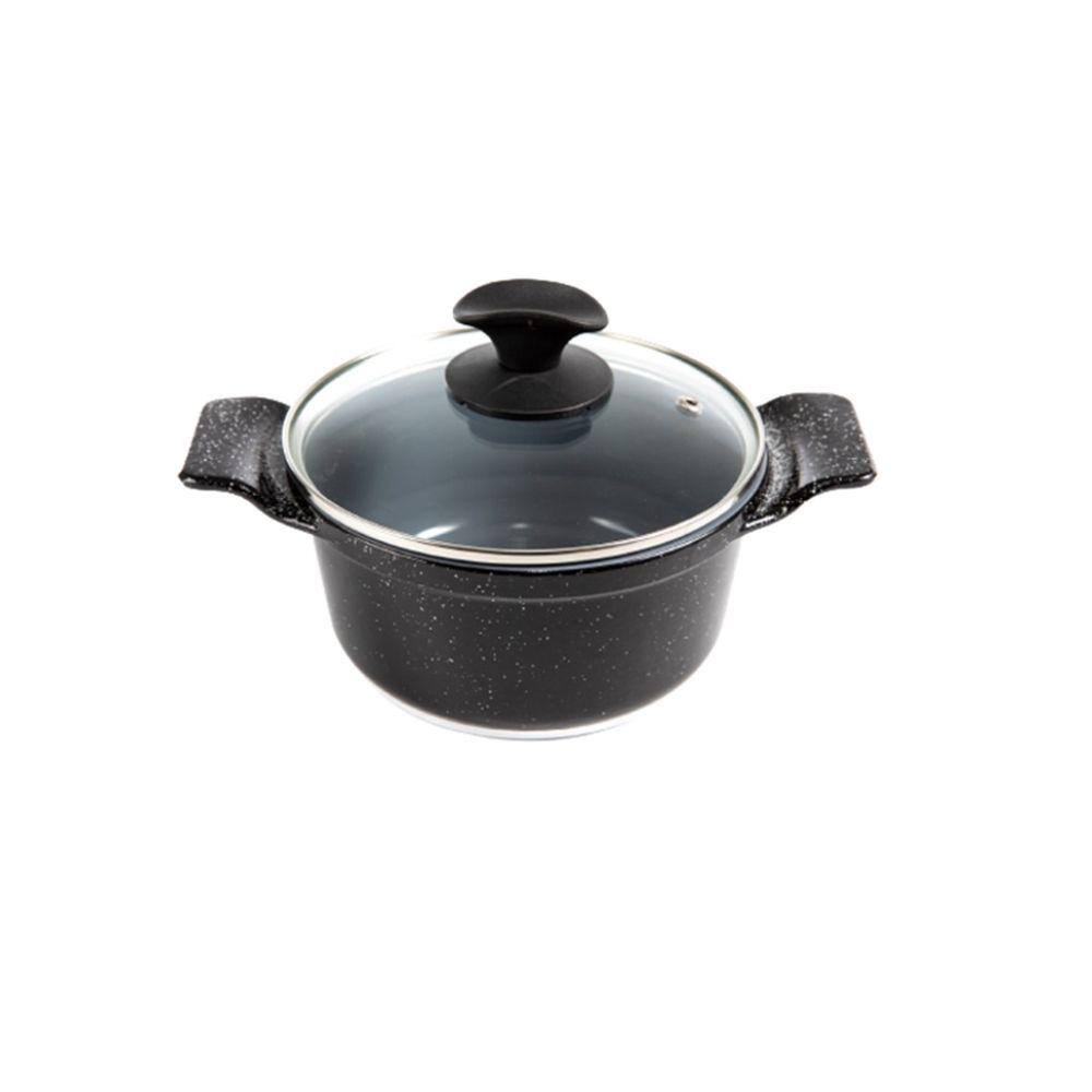 Caçarola Preto Liso Antiaderente em Cerâmica Javali AA 18cm