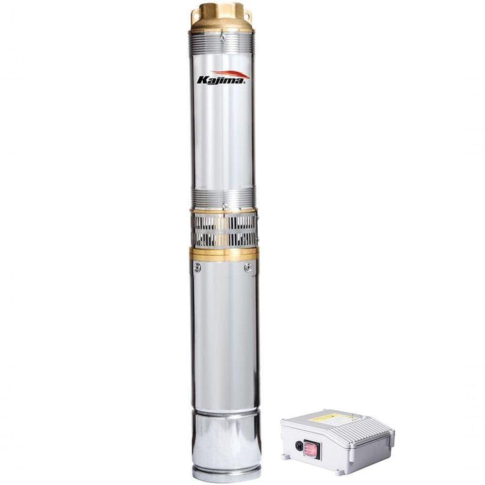 Bomba Submersa 4`` 0,37Kw 0,5Hp 5 Estágios Kajima 220V 60Hz