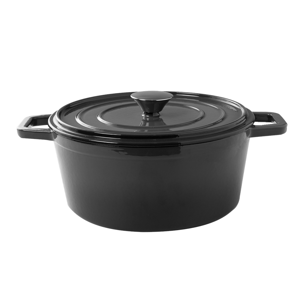 Caçarola De Ferro Sauté Haus Concept 3,6 Litros Ø 24 cm Cinza