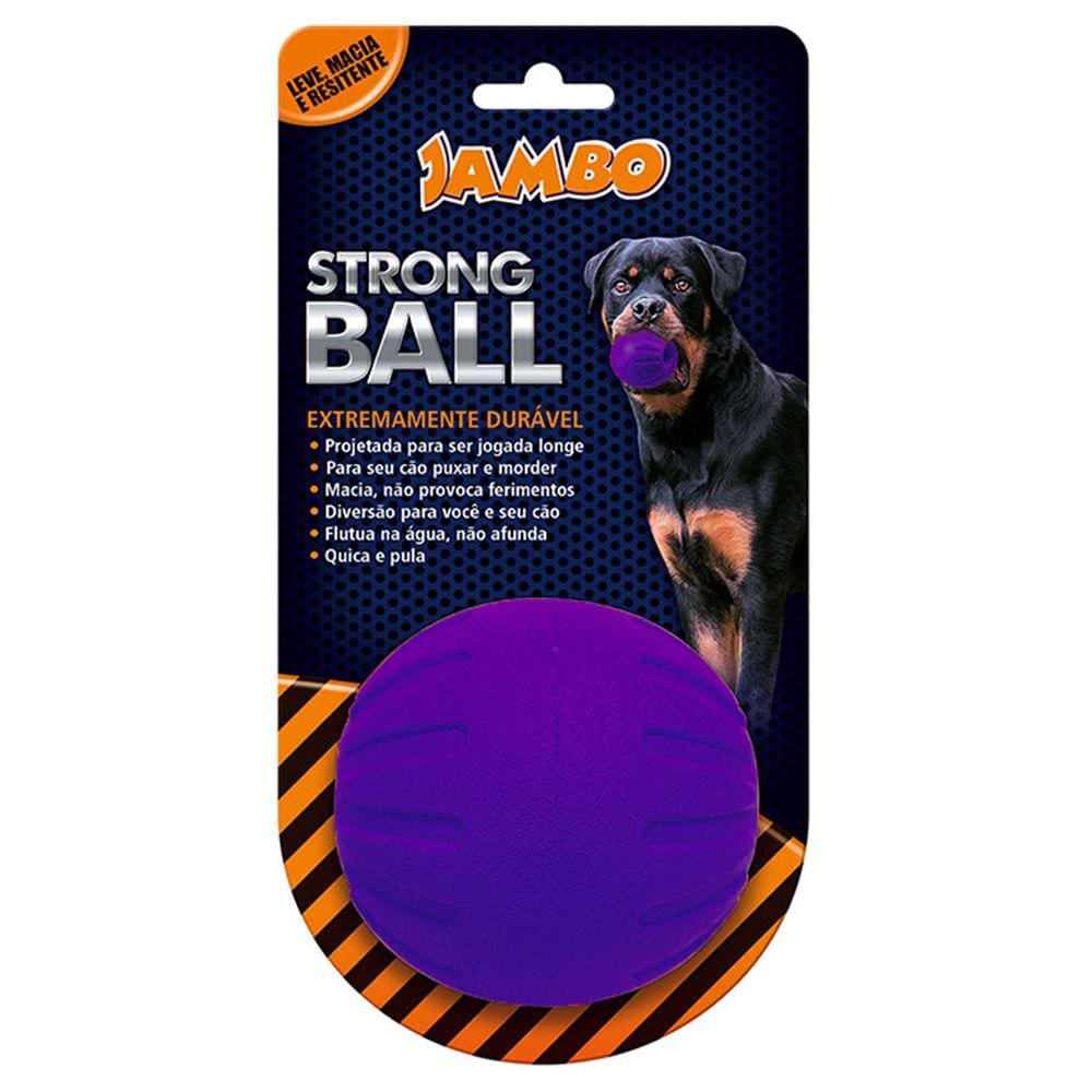 Bola Strong Ball Jambo Grande Roxa