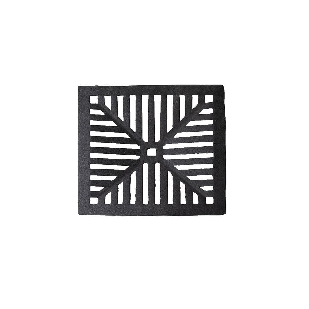Ralo Grelha Ferro Fundido Captação Esgoto Escoamento 10x10cm