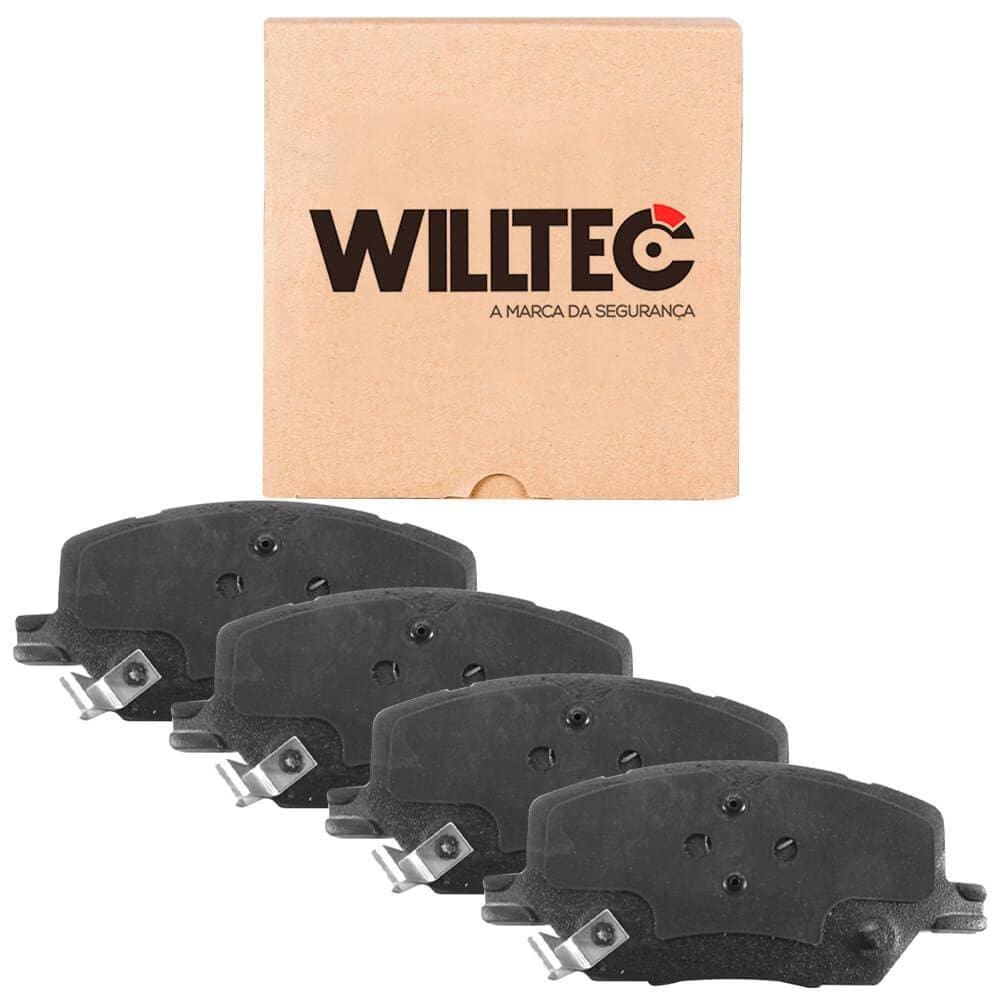 Kit Pastilha Freio Toro Compass Renegade Dianteira Willtec