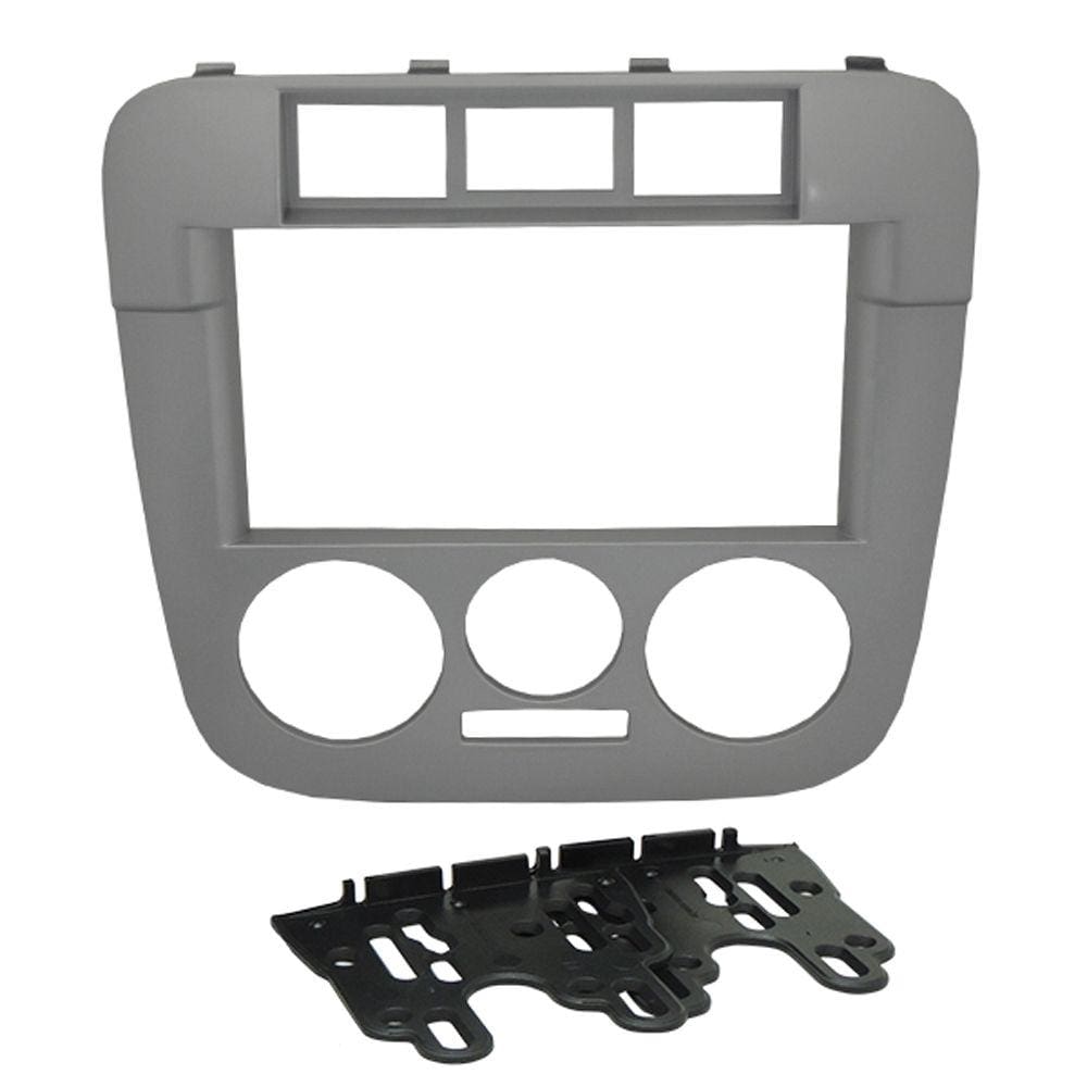 Moldura Fiamon 2 DIN VW GOL G4/SAVEIRO Prata