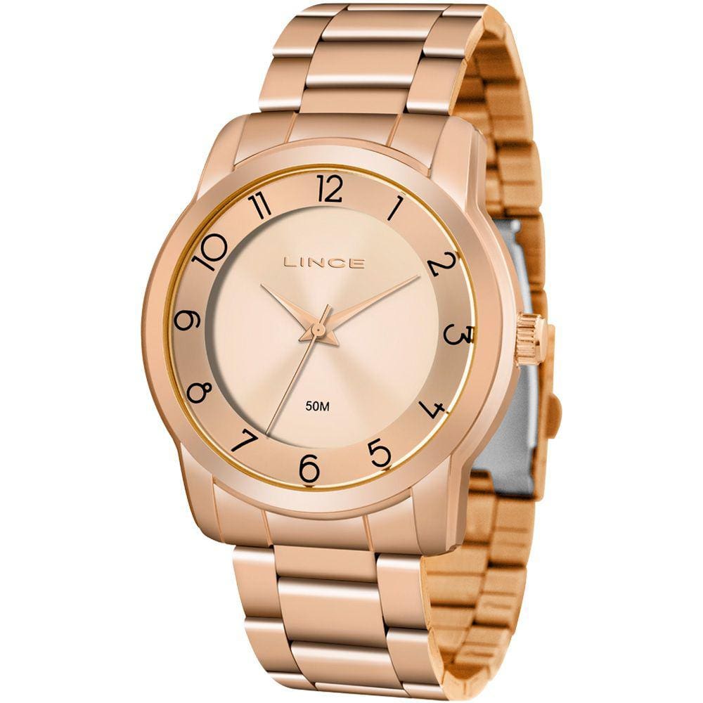 Relógio Lince Feminino Rose Gold Lrr4590l R2rx