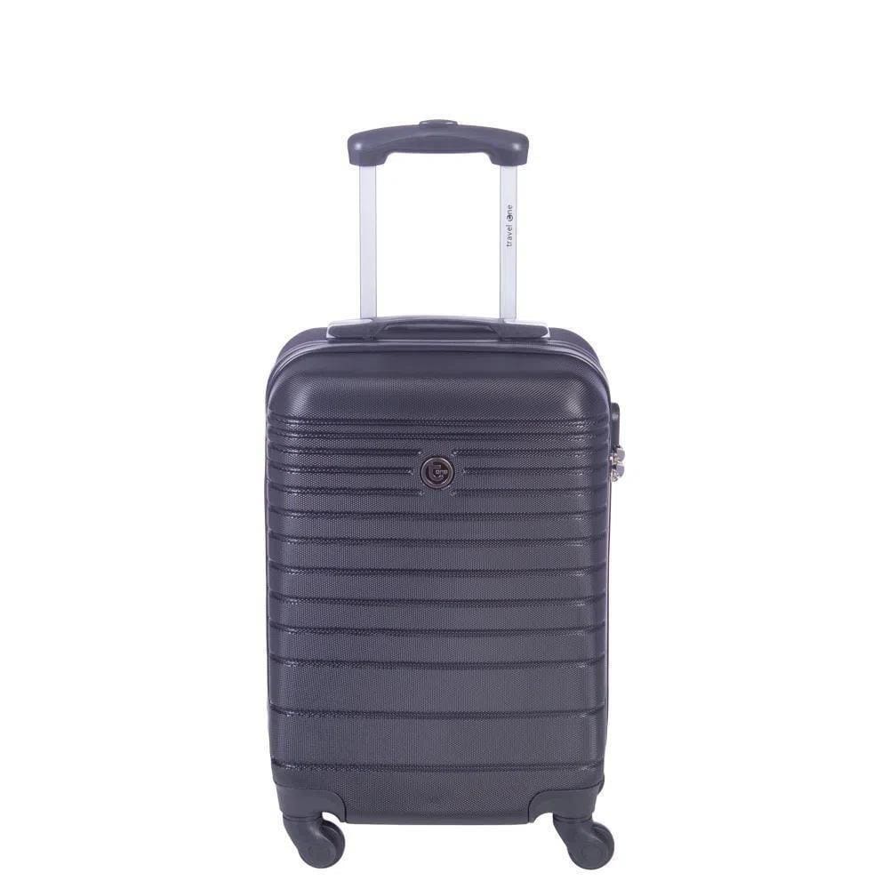 Mala De Viagem Bordo Com Rodas 360 One To Travel - Preto