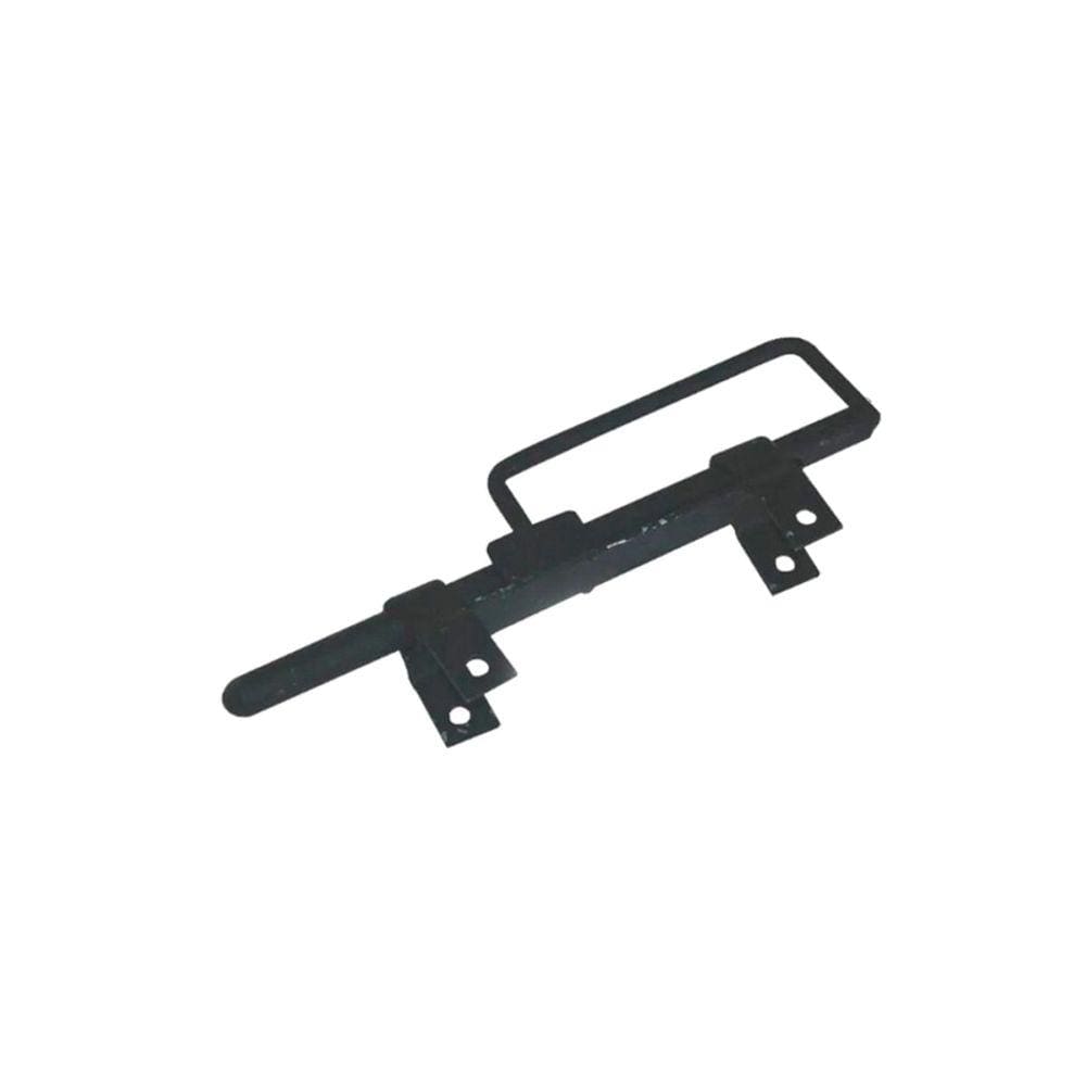 Trinco Cavalo c/ Alça Para Portão e Porteira Aço Preto 280mm
