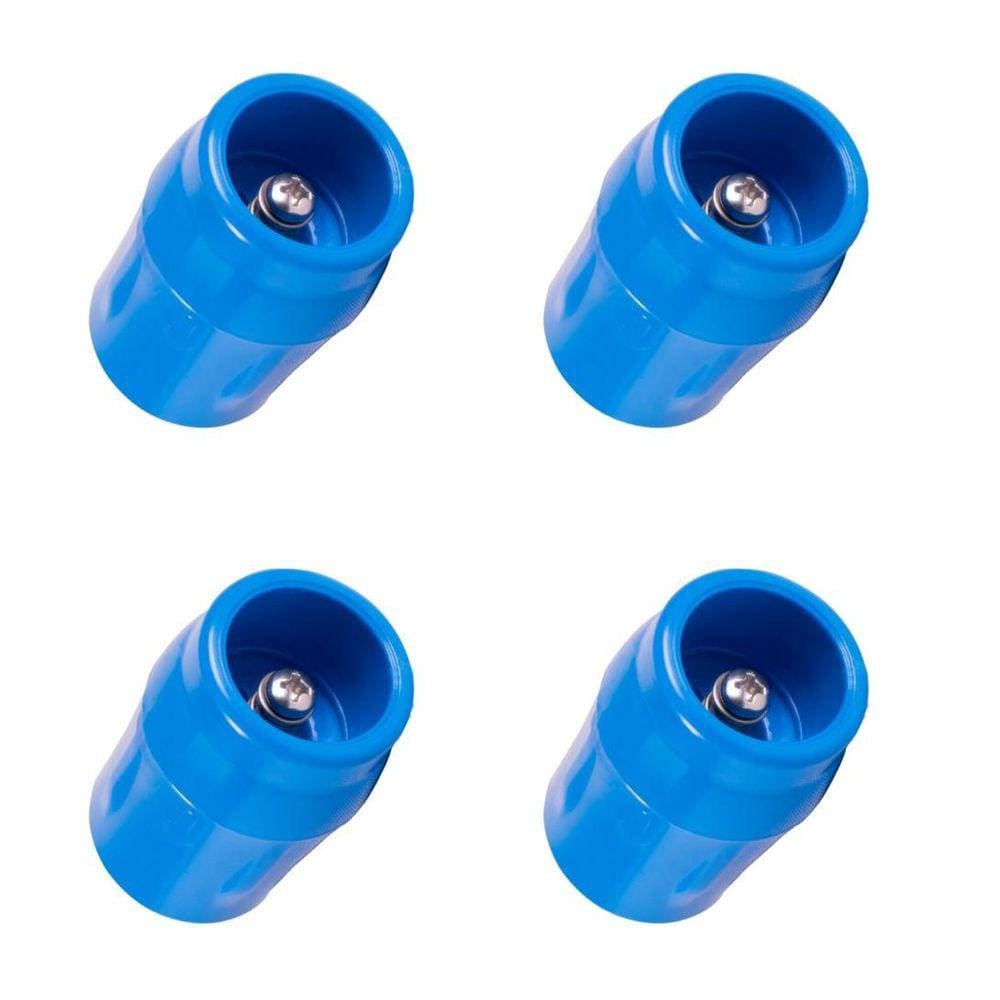 Bloqueador De Ar Kit 4X Pçs Para Colar Cano Pvc Azul3/4