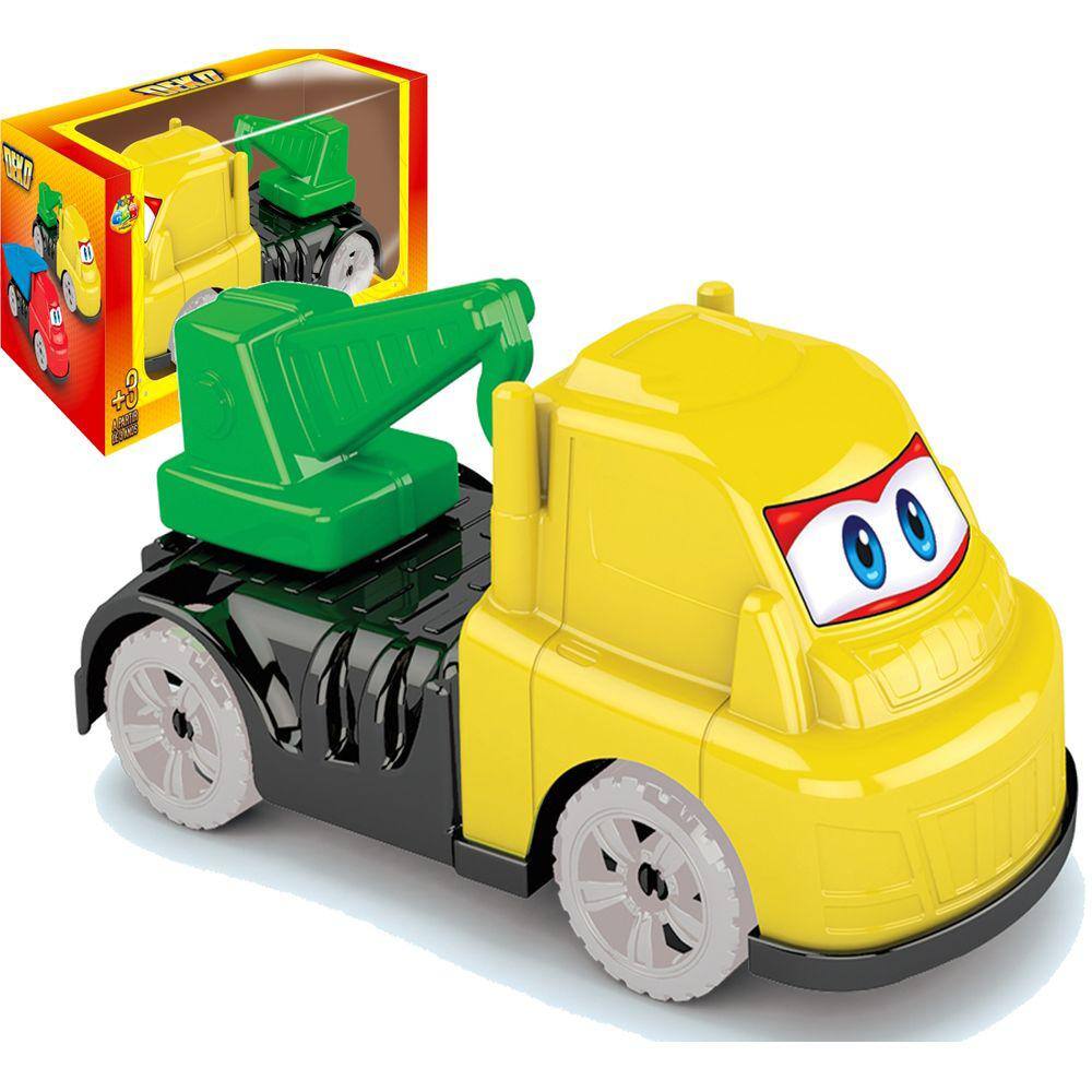 Caminhão Guincho Reboque Super Truck - 39 cm - Smile Toys Brinquedos