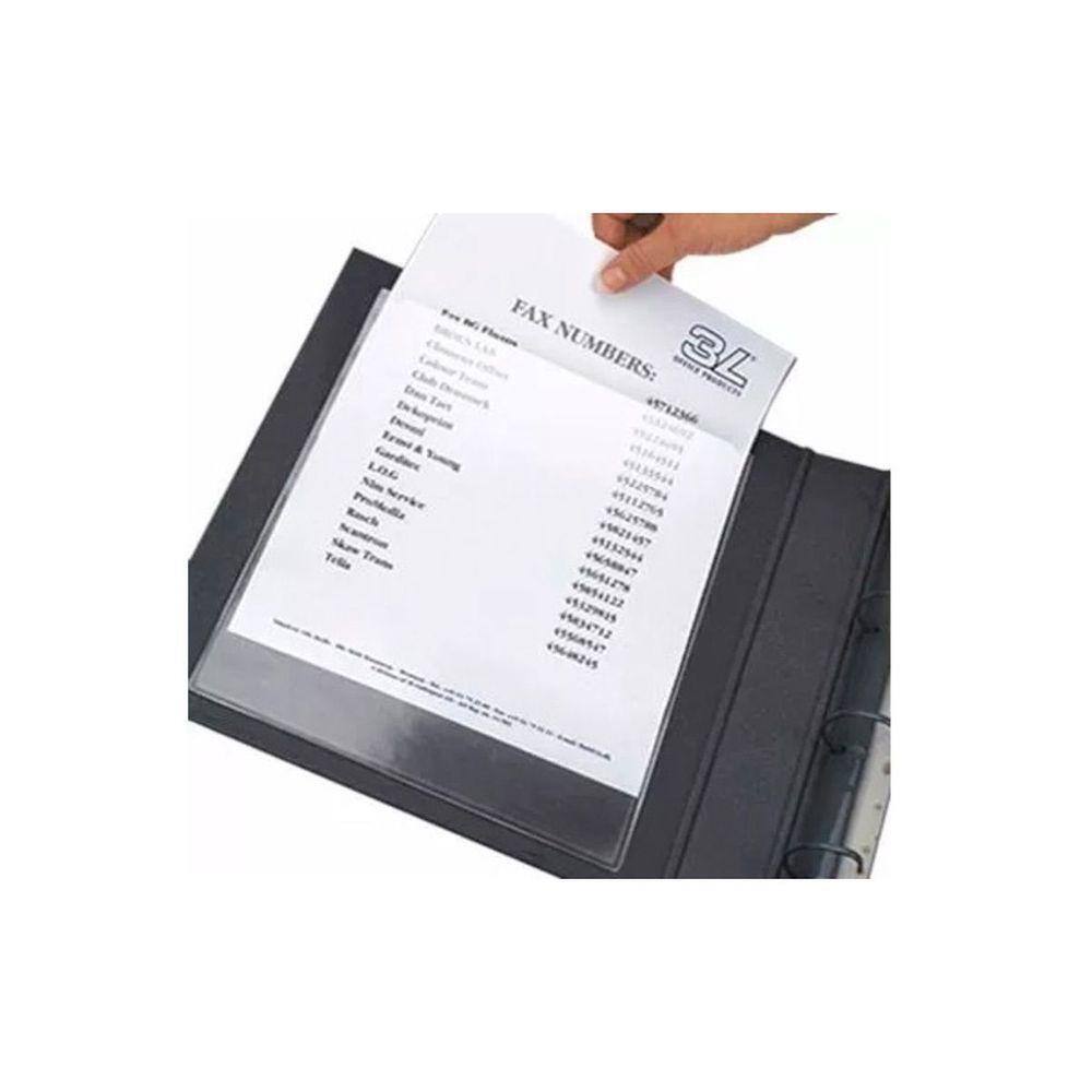 Porta Documento Bolsas Auto Adesivas - Porta Arquivos A6 50 unidades
