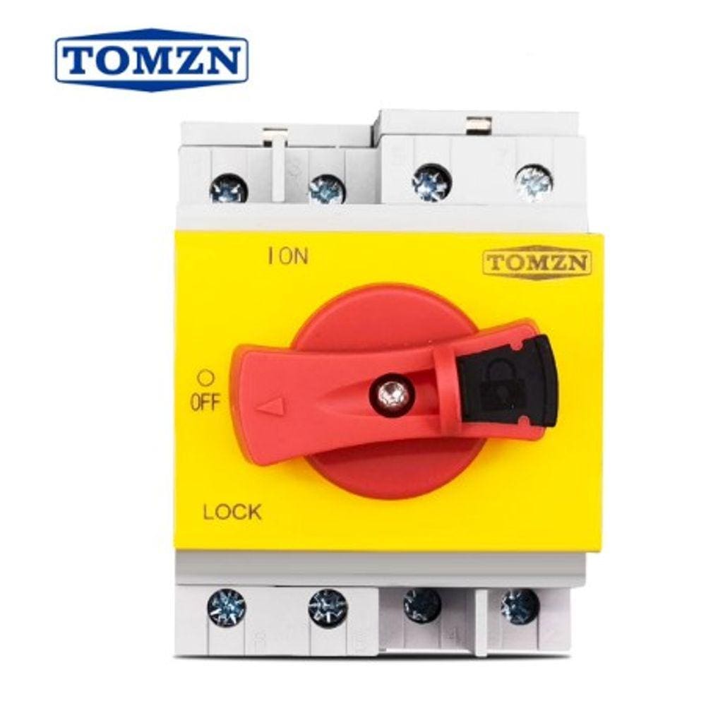 Chave Seccionadora Rotativa Solar 32A 1200VDC - Tomzn