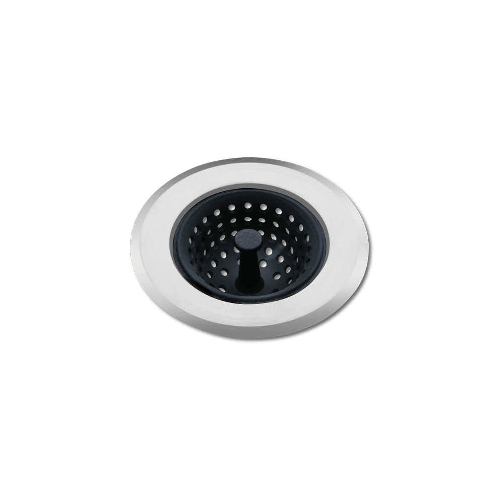 Ralo De Silicone Para Pia Brinox Verona Ø 11,5 cm Aço Inox