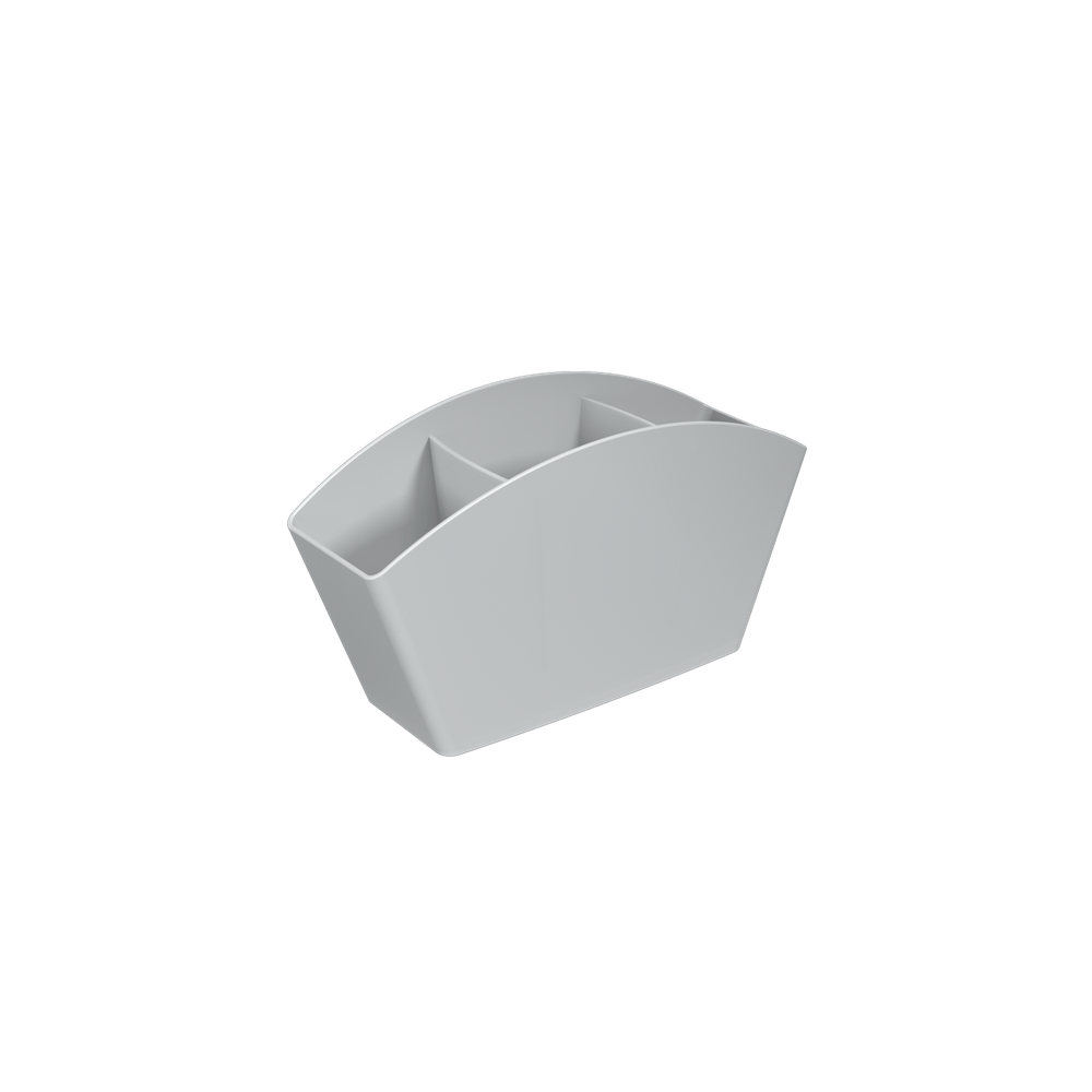 Escorredor de talheres Cinza Frio Basic Coza 21,5 x 10,6 x 4,5 cm Cinza Frio