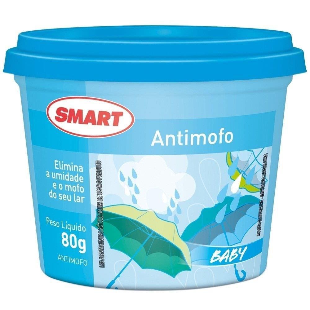 Antimofo Smart Baby 80g Embalagem com 12 Unidades