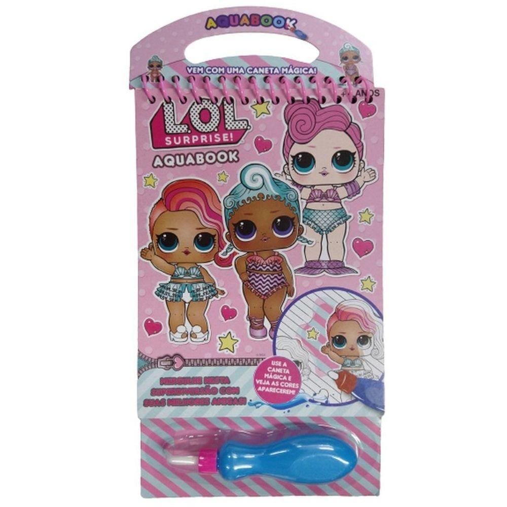 Lol Surprise Aquabook Com Caneta Magica