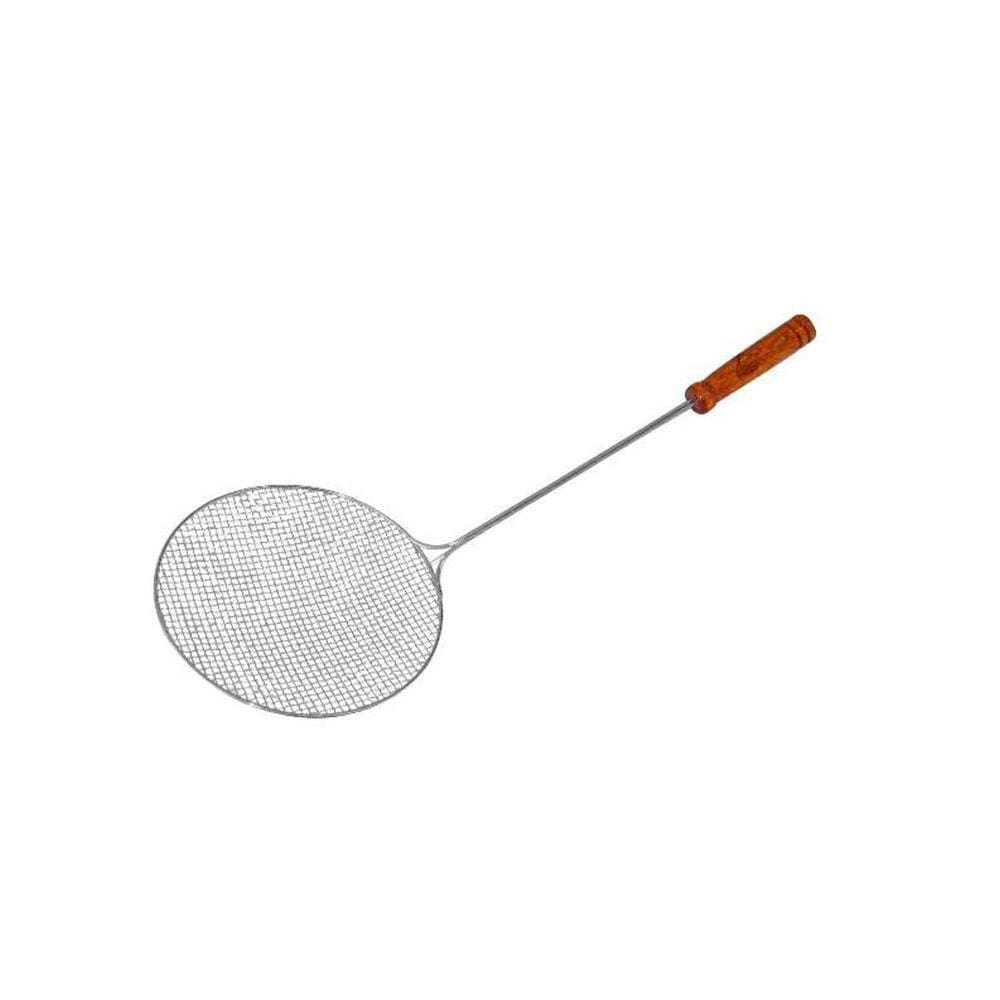 Escumadeira Cabo De Madeira Extra Grande N.º 4