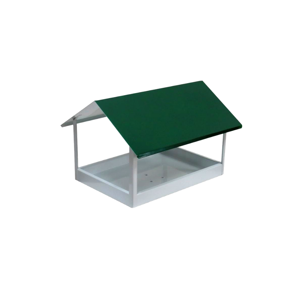 Comedouro Tratador Pendurado Para Pássaros N02 30x25x18cm