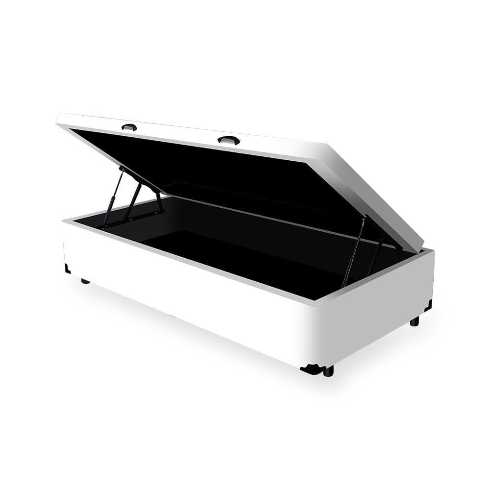 Cama Box Com Baú Solteiro 88cm