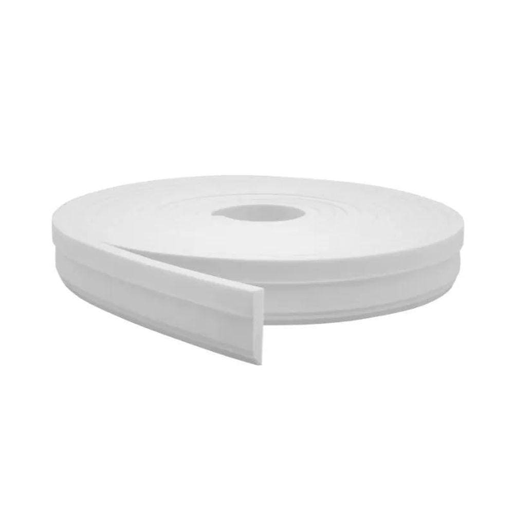 Roda Teto De Eva Autocolante Rt340 5Cm Branco 2,5 Metros