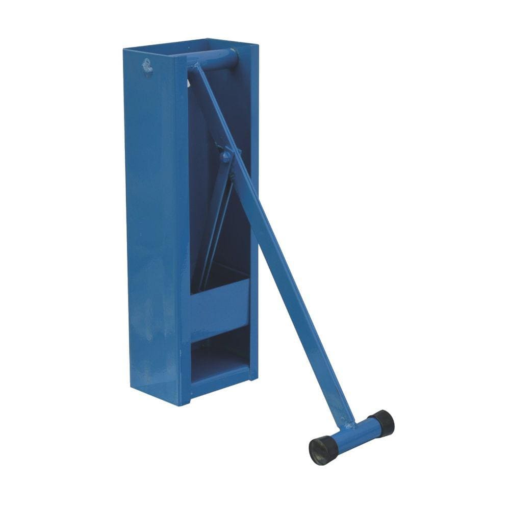 Amassador de Latas Latão Latinha Até 473ml Manual Azul