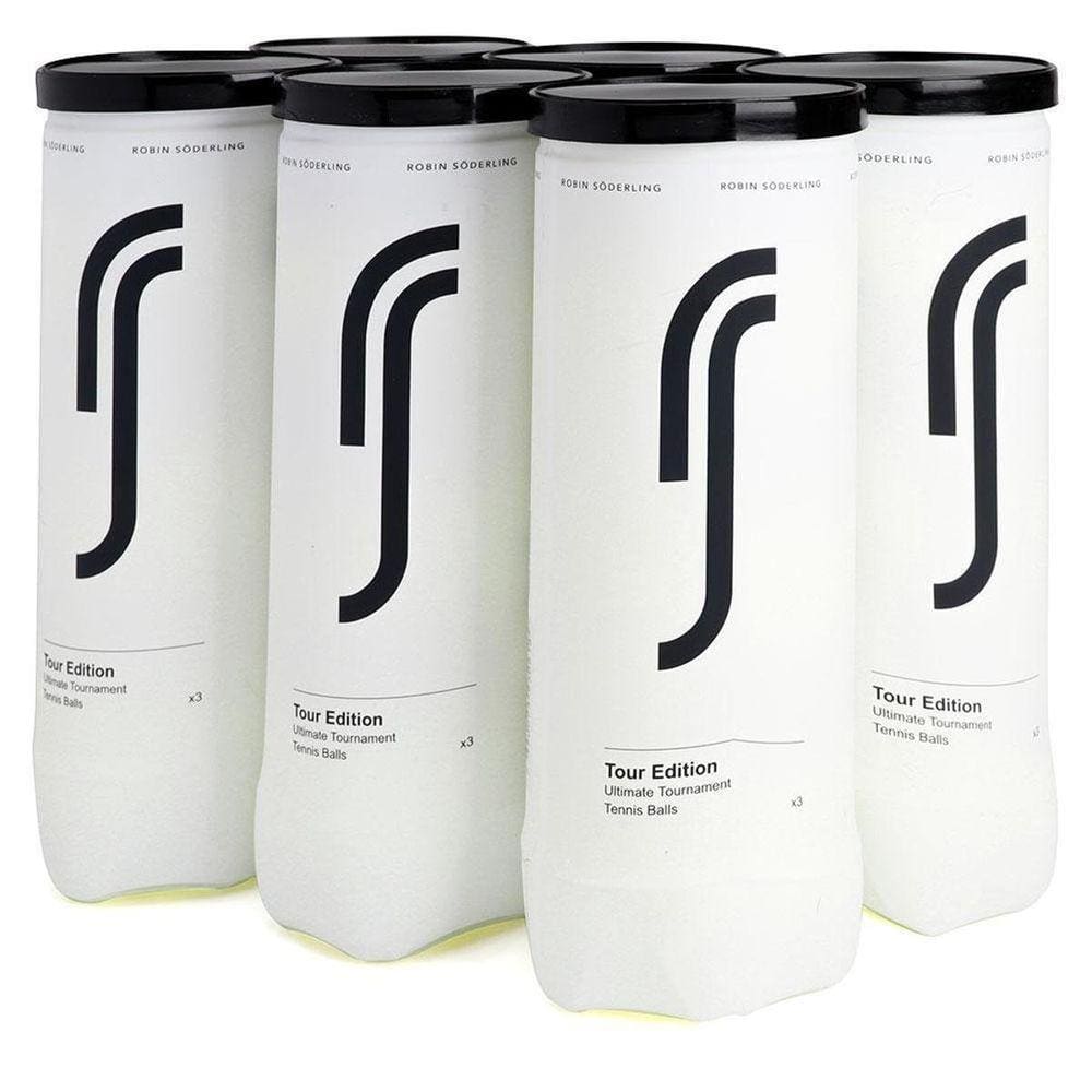 Bola de Tênis Robin Söderling Tour Edition Pack com 6 tubos