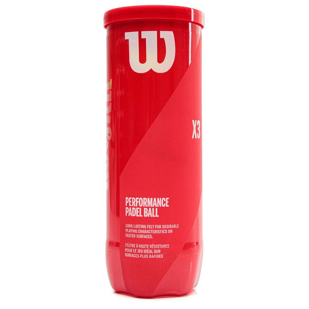 Bola de Padel Wilson - Tubo com 03 Bolas
