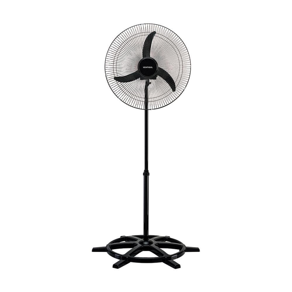 Ventilador de Coluna Oscilante 60cm Grade Metálica Preta Ventisol Bivolt Bivolt