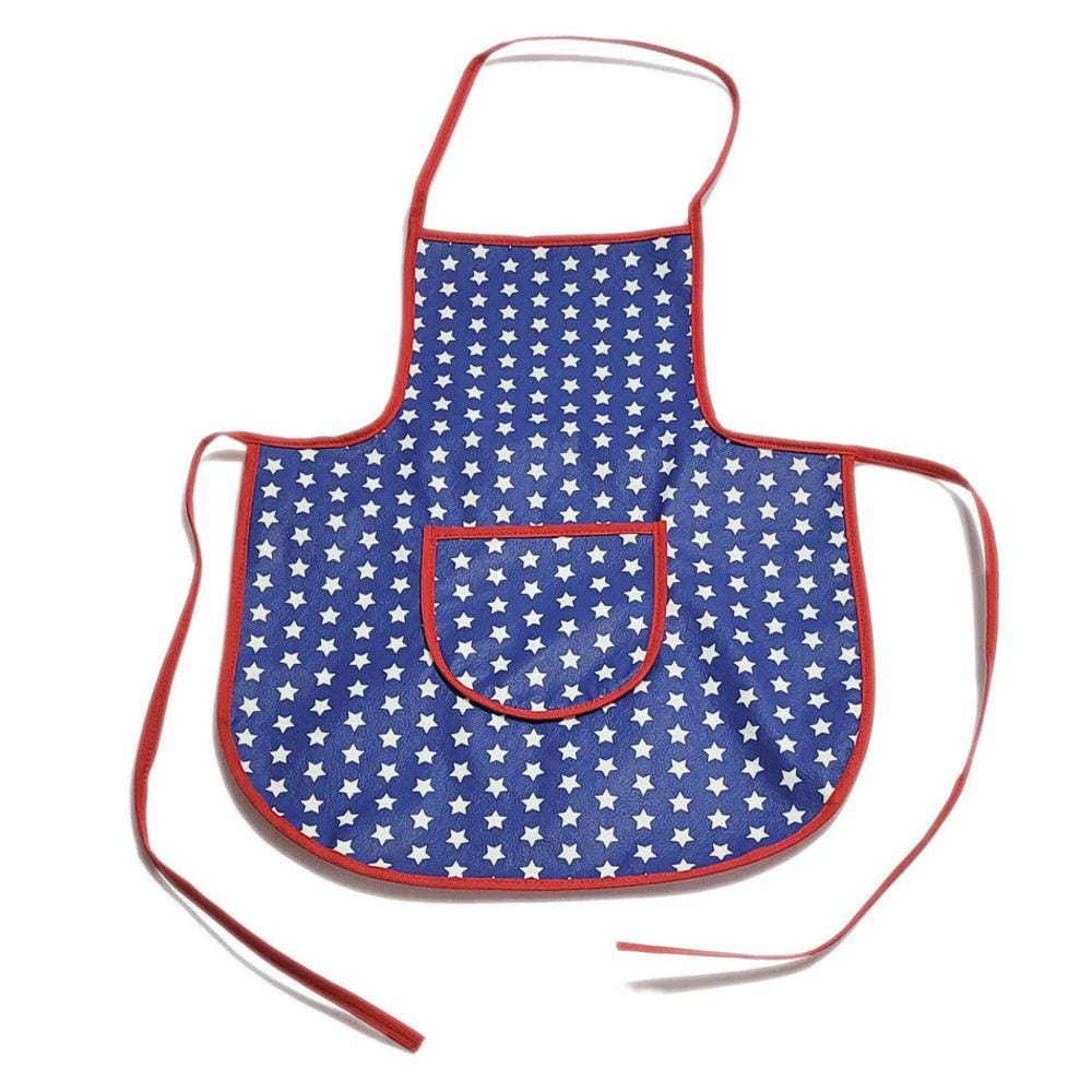 Avental Infantil de Napa - Varias Estampas - ESTRELINHAS - Criança - 35cm x 45cm - Panami