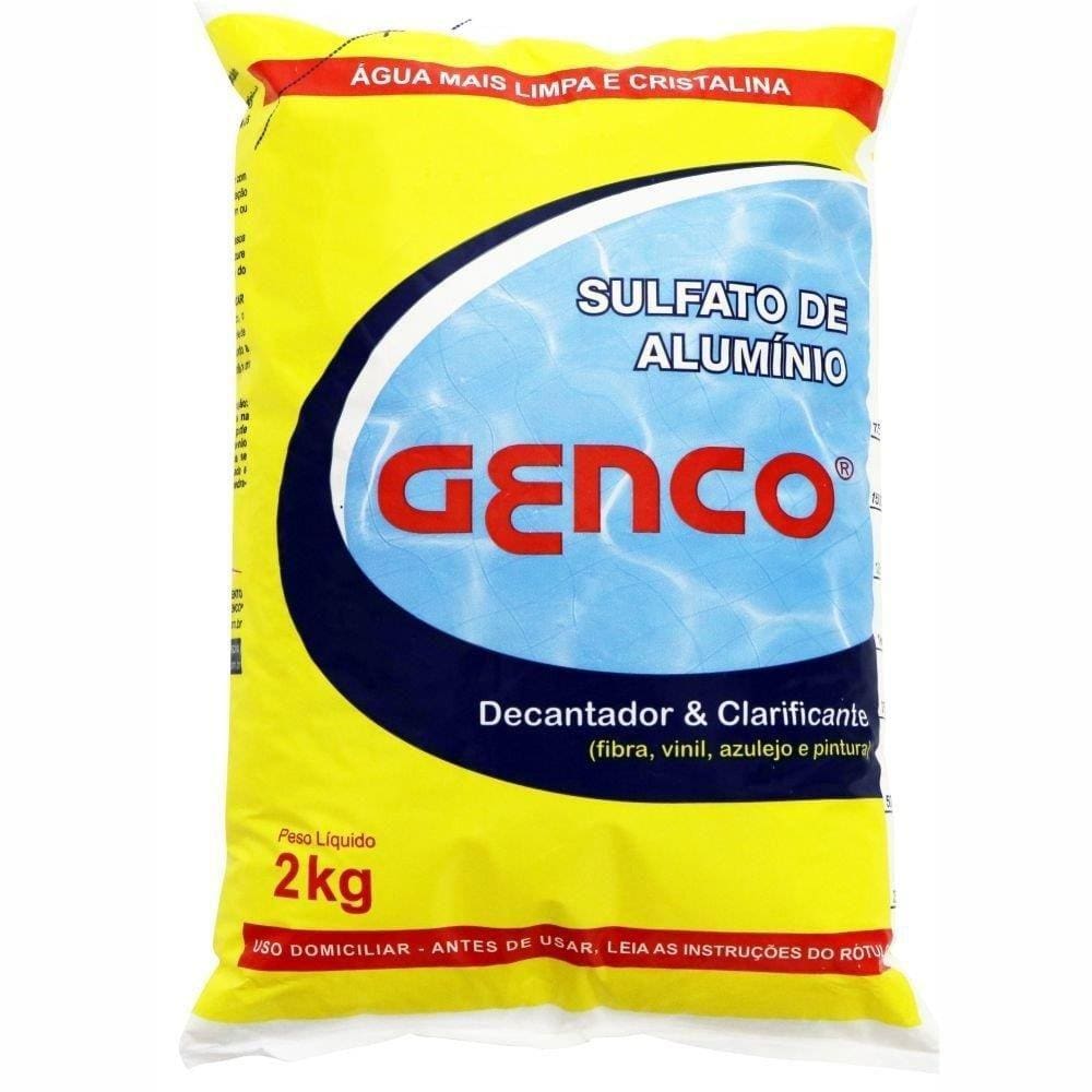 Genco Sulfato de Alumínio Decantador e Clarificante 2kg
