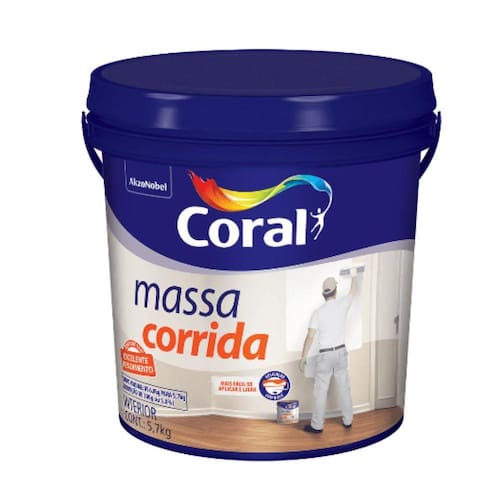 imagem-Massa Corrida 5,7Kg Branco - Coral