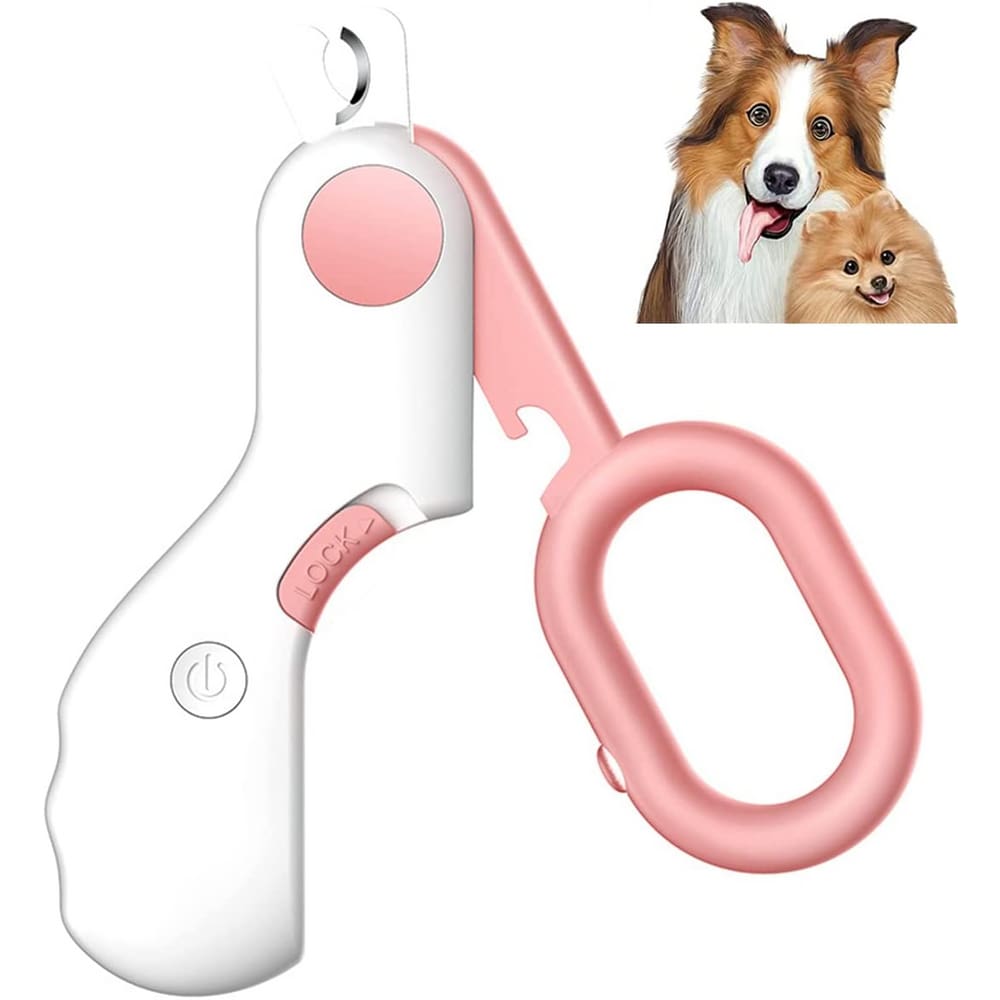 Cortador de Unha Cachorro Gatos Pequenos Animais Com LED