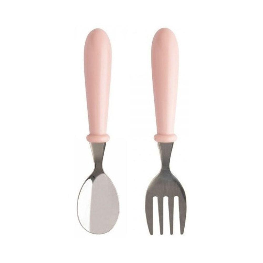 Kit Talher Infantil C/ Estojo Aço Inox Colher Garfo Talheres