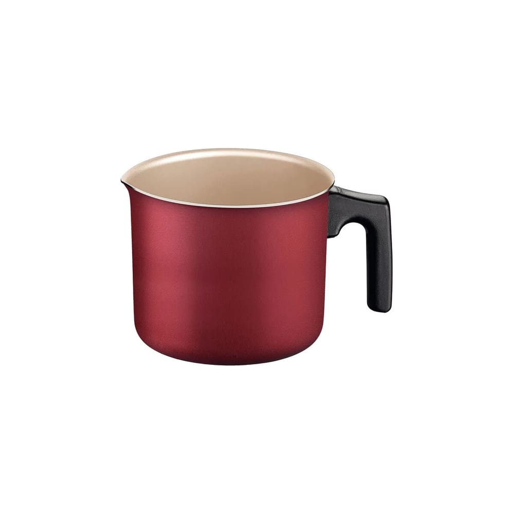 Leiteira 14cm Vermelho 1,7L Tramontina Turim em Alumínio
