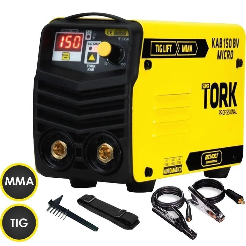 Maq De Solda Inver 150A Mma Super Tork Ie-6150 Bv