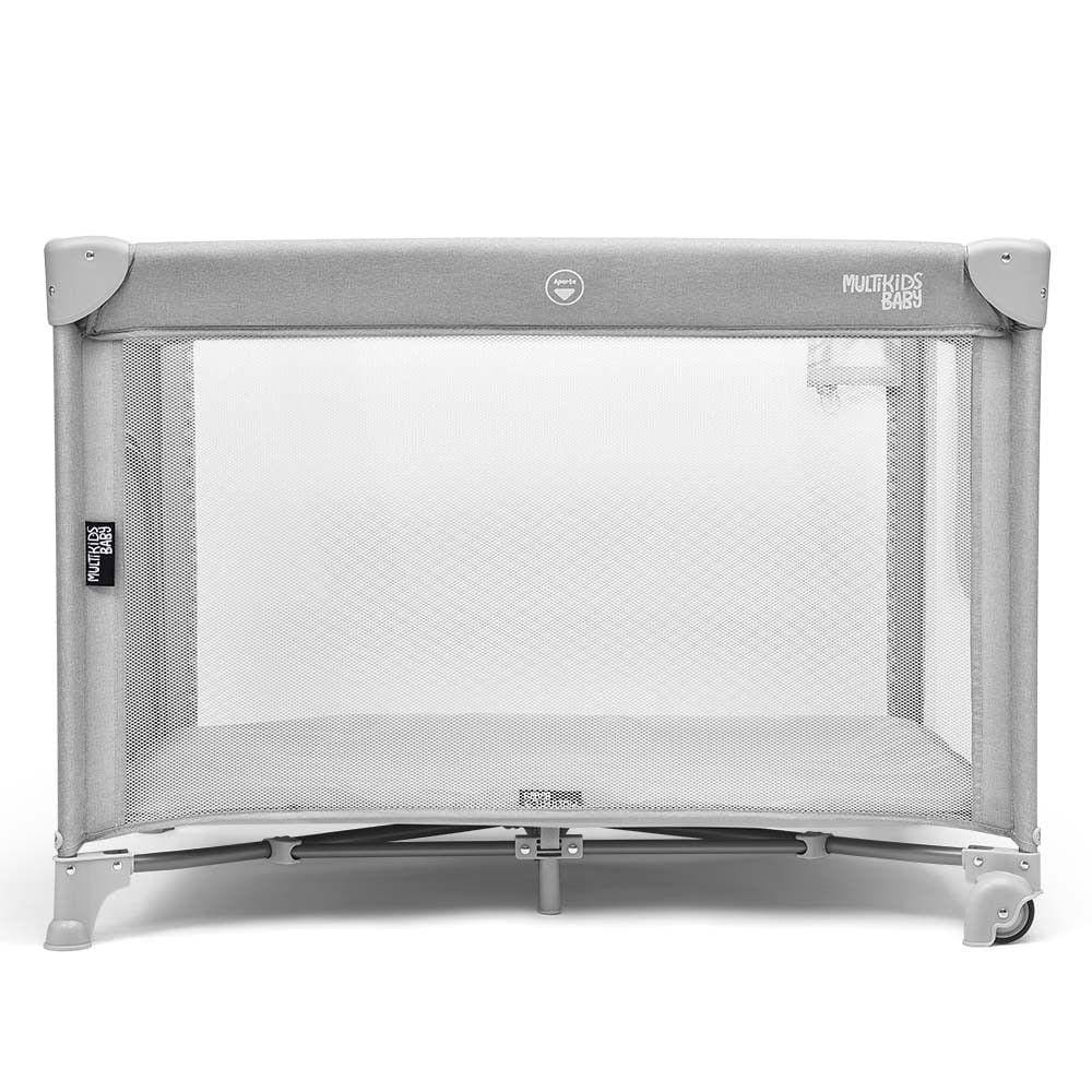 Berço Desmontável 0-15KG Multikids Baby Serene Cinza - BB403