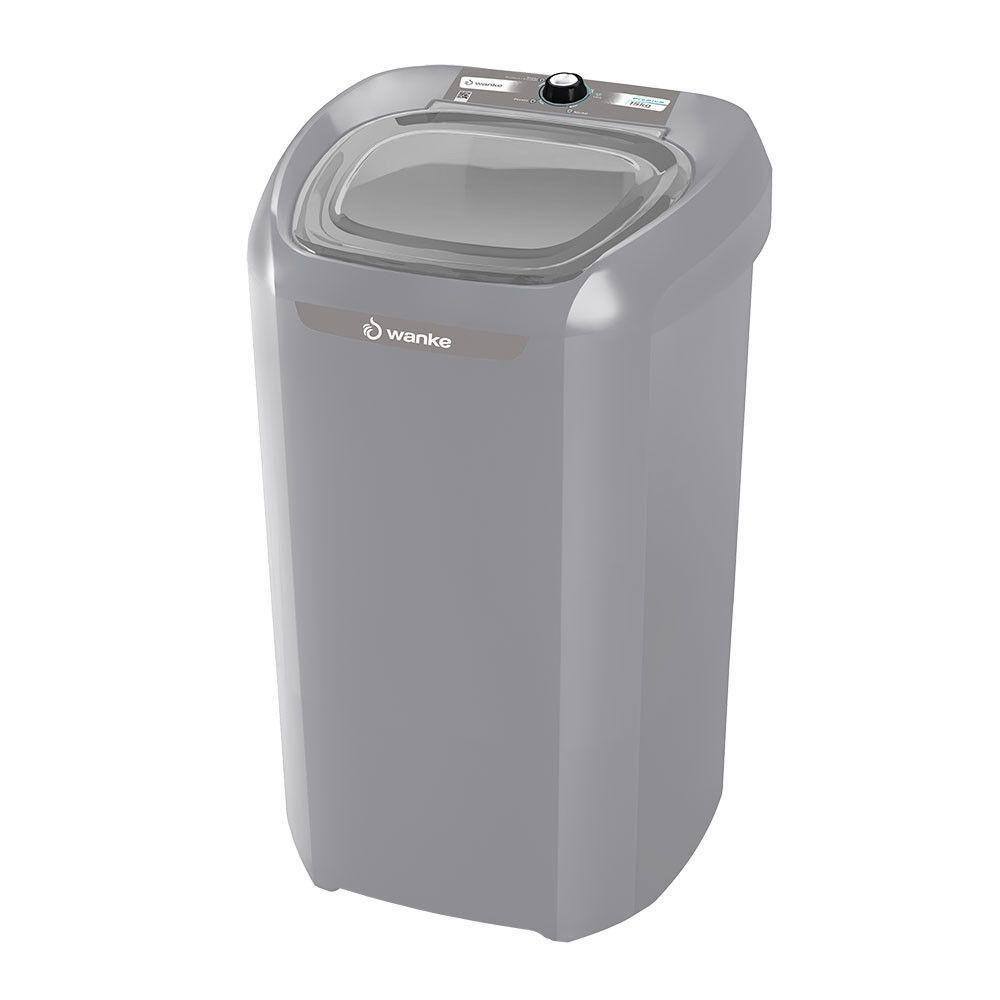 Lavadora de Roupa 15 Kg Prata Premium Wanke - 110v