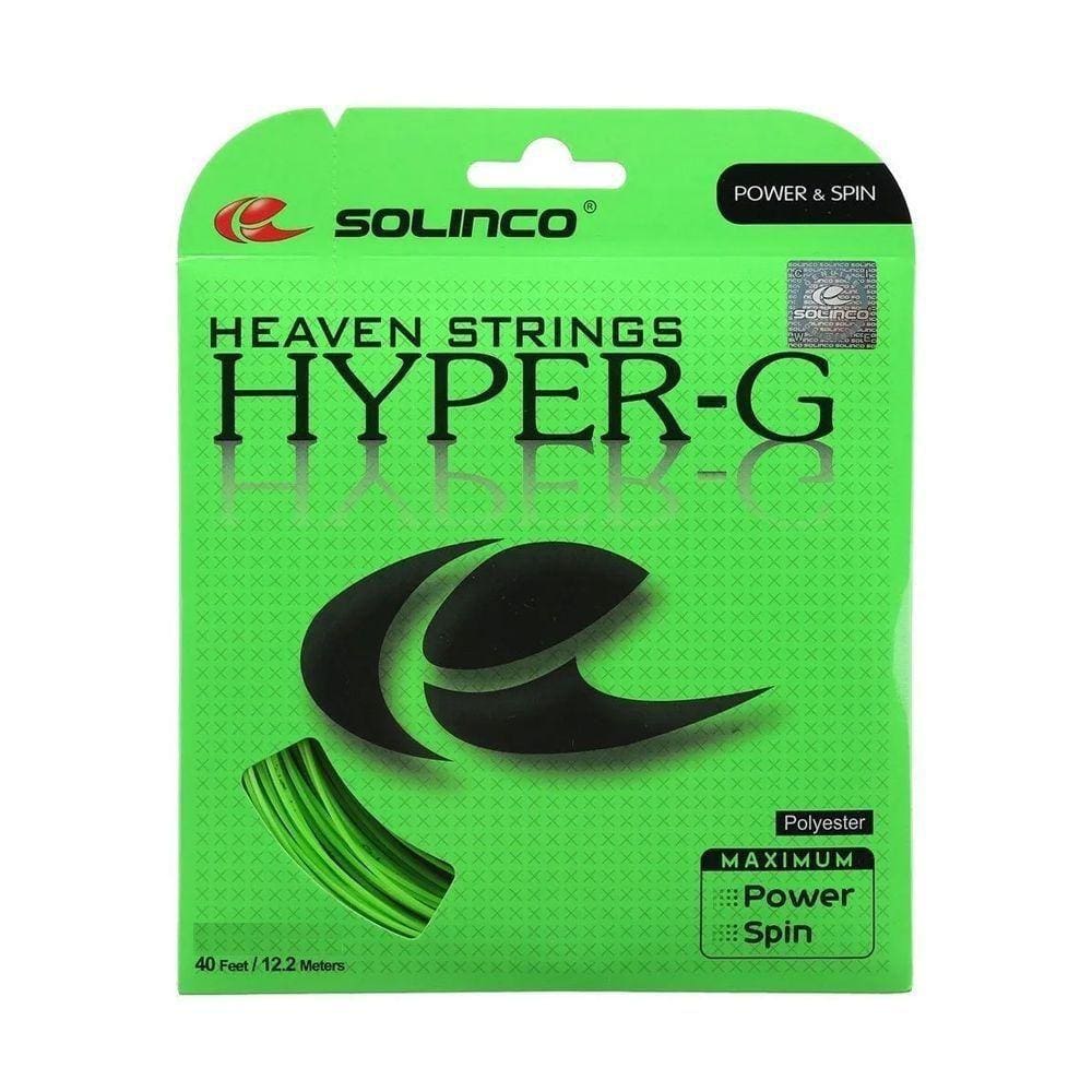 Corda Solinco Hyper G Set Individual Verde Espessura 1.25Mm