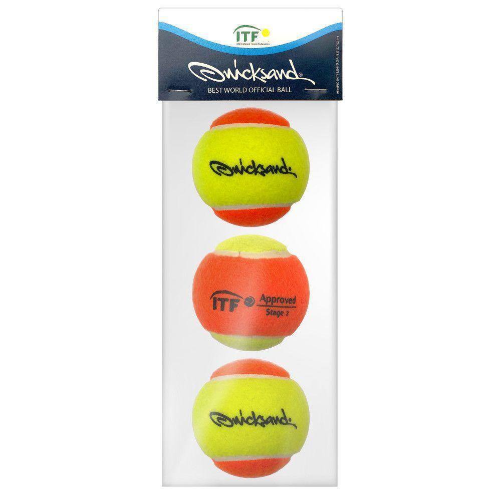 Bola De Beach Tennis Quicksand Pack Com 03 Bolas