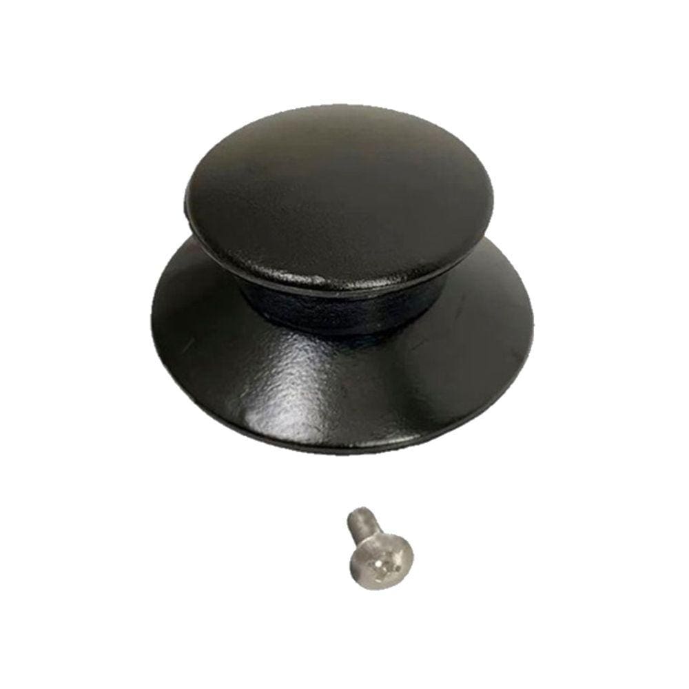 Pegador Puxador Tampa Vidro e Ferro Panela Pomel e Parafuso