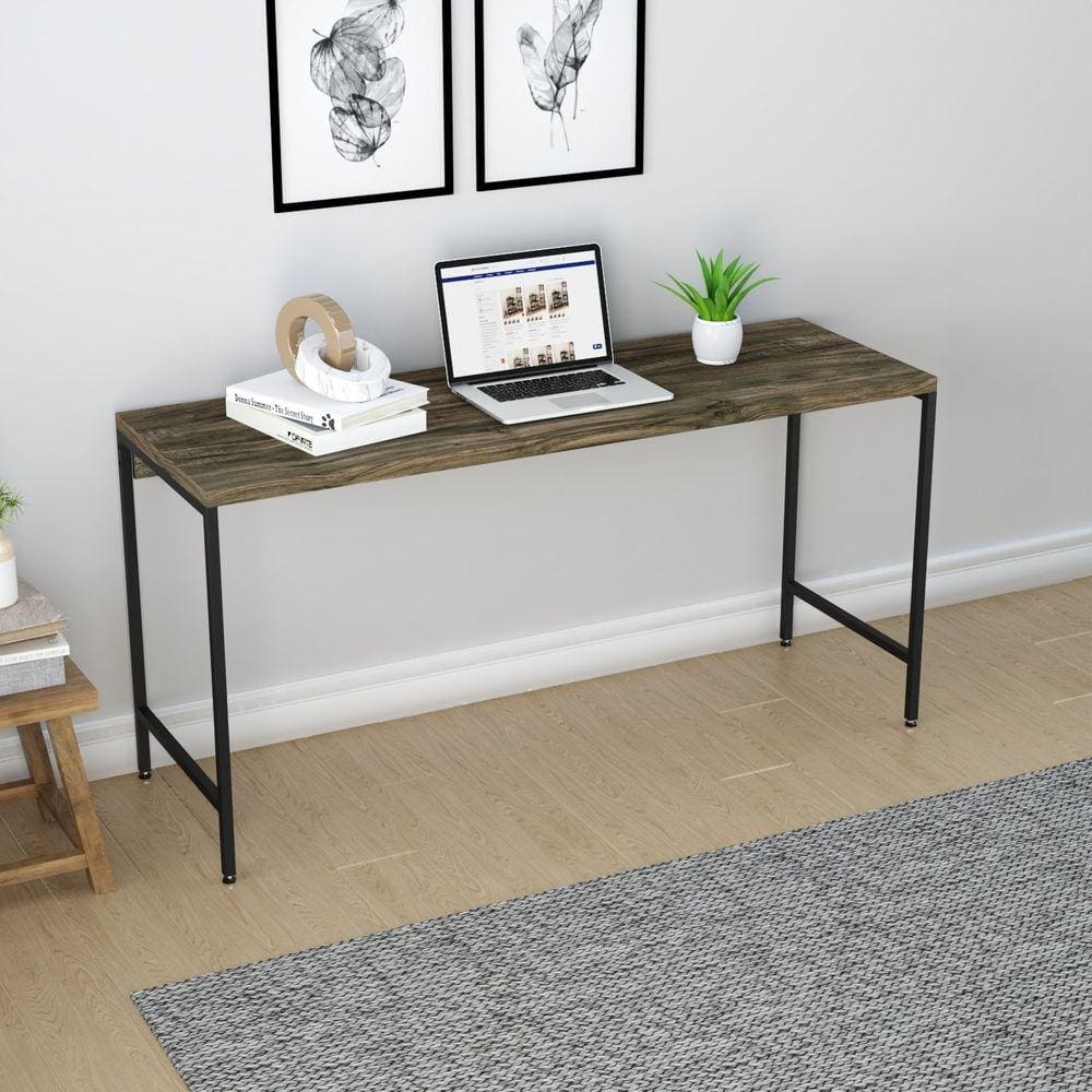 Escrivaninha Industrial Active 150cm Yescasa Carvalho Dark