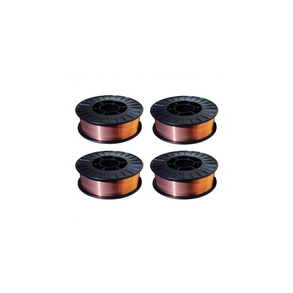 Kit Com 4 Arame Mig Diâmetro - 0,80mm - 5kg - JST