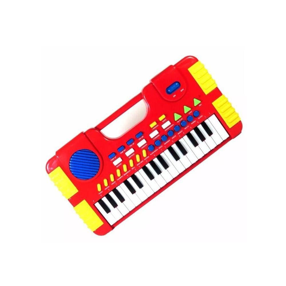 Teclado Musical Infantil Piano 8 Sons Instrumentos