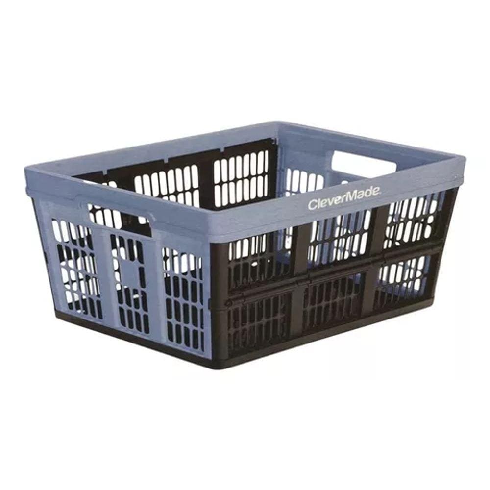 Caixa Organizadora 45l Dobrável 54x37x27cm - Clevermade