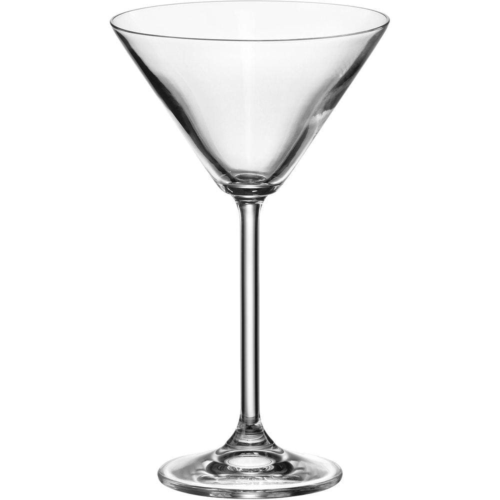 BOHEMIA NATALIA MAXIMA TAÇA MARTINI 17x11x11cm 280ml CRISTAL TRANSP 6PÇ