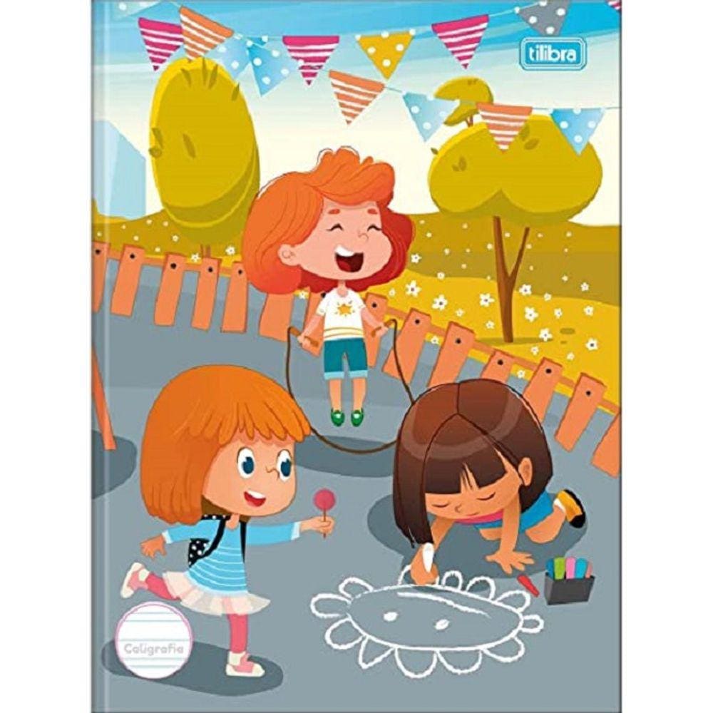 Caderno Tilibra Caligrafia Brochura Sapeca 40 Fls Fem