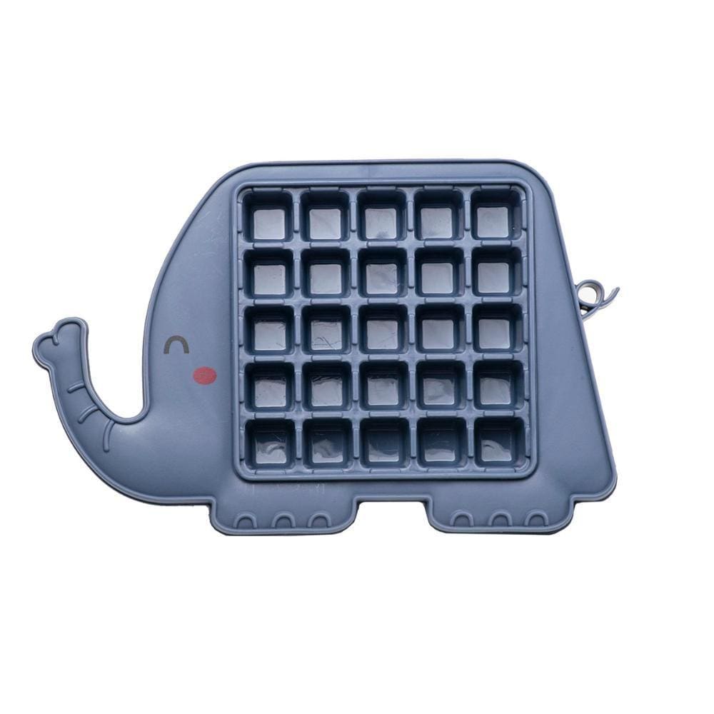 Forma de Gelo Divertida Infantil Elefante Azul 25 cavidades