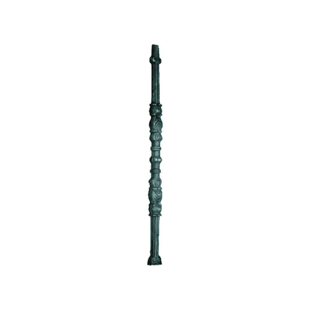 Coluna Ferro Fundido N05 para Grade Sacada Varanda 80x06cm
