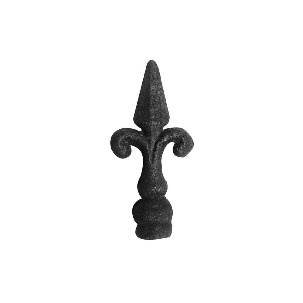 Ponteira Ponta de Lança Ferro N05 Grade Portão Muro 17x6cm