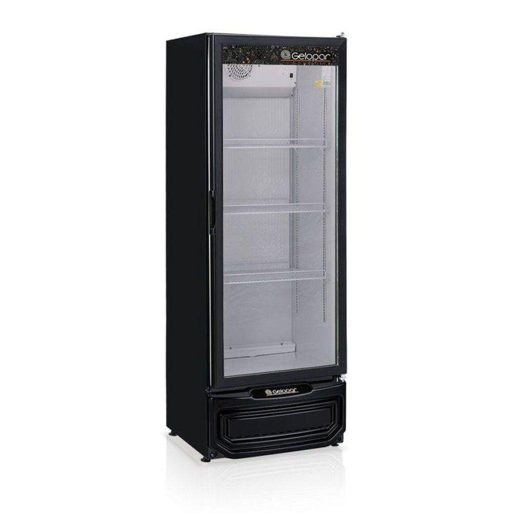 Refrigerador Vertical Conveniencia TURMALINA - 414 litros - Placa Fria GPTU-40/PR/220V 60Hz - GELOPAR